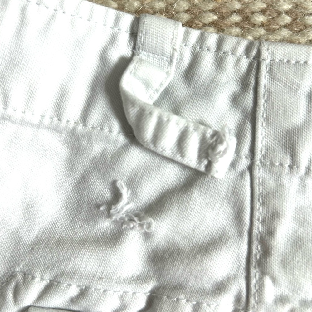 G1 All Purpose Good White Raw Hem 7" Shorts - Picture 7 of 9
